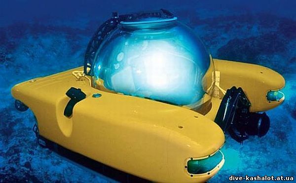 Battery powered personal submarine