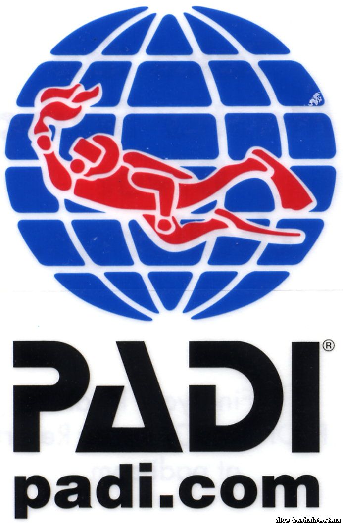 Логотип PADI
